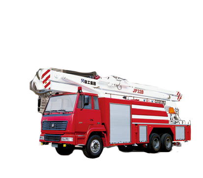 多功能工程车 徐工JP72G1举高喷射消防车与散装饲料车的应用与前景